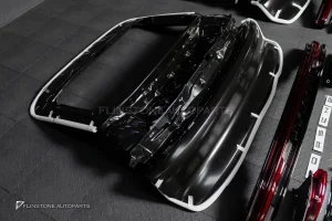 ชุดแปลงท้าย Porsche Cayenne Coupe E3 9Y0.1 เป็น E3.2 9Y0.2 พร้อมไฟท้ายสีแดง