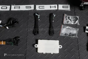ชุดแปลงท้าย Porsche Cayenne Coupe E3 9Y0.1 เป็น E3.2 9Y0.2 พร้อมไฟท้ายสีแดง