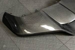 มีตำหนิค ลิ้นหน้า Carbon Fiber Porsche Cayenne Turbo GT Per Facelift E3.2 9Y0.2 ทรง USUS Autoclave V.1