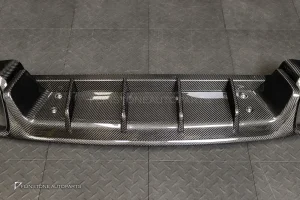 ดิฟฟิวเซอร์ท้าย Carbon Fiber Porsche Cayenne E3.2 9Y0.2 ทรง USUS Autoclave V.1