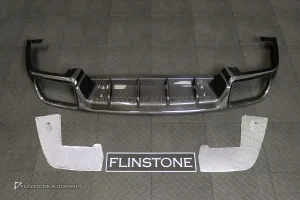 ดิฟฟิวเซอร์ท้าย Carbon Fiber Porsche Cayenne E3.2 9Y0.2 ทรง USUS Autoclave V.1