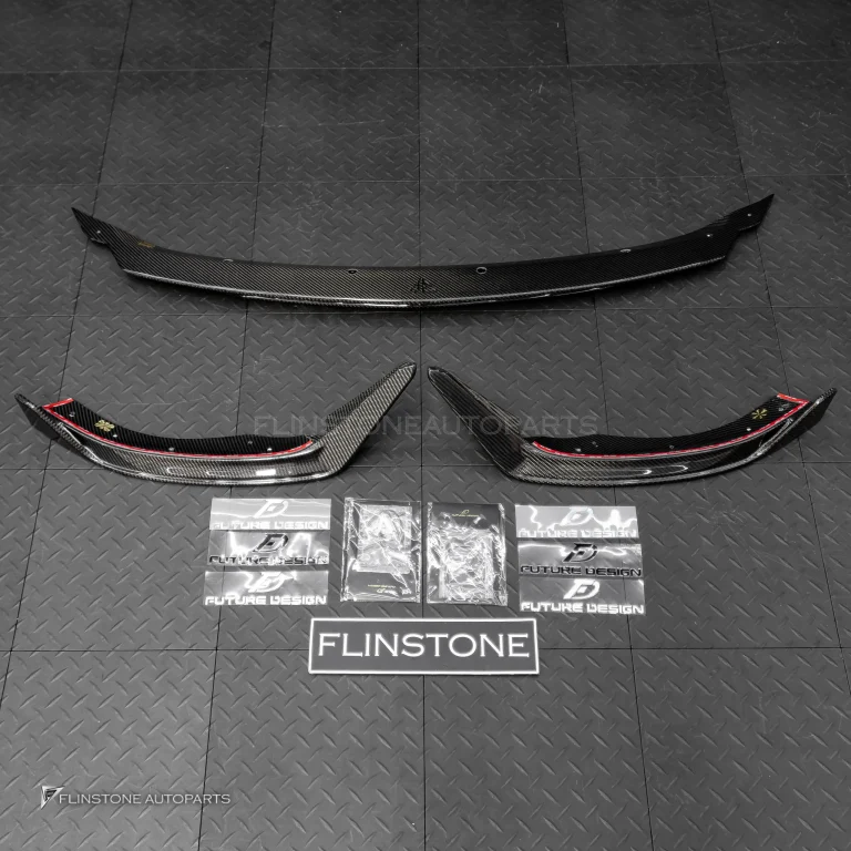 Front Lip Carbon Fiber for Tesla Model Y style Future Design