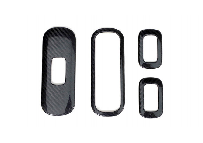 กรอบสวิตช์กระจกไฟฟ้า Dry Carbon W464 G-Class