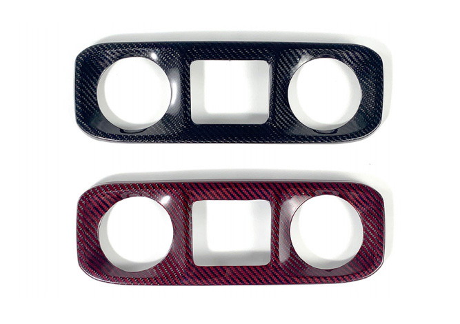 กรอบช่องแอร์คอนโซลกลาง Dry Carbon W464 G-Class