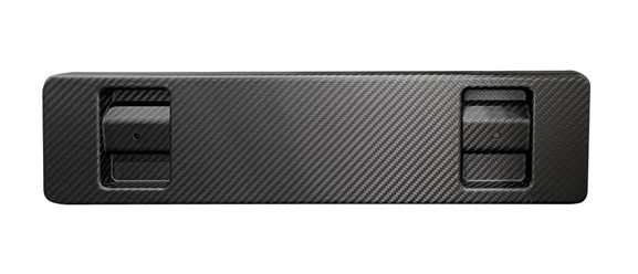 แผ่นป้ายทะเบียนกันชนหน้า แบบยาว Dry Carbon W464 G-Class ทรง G63