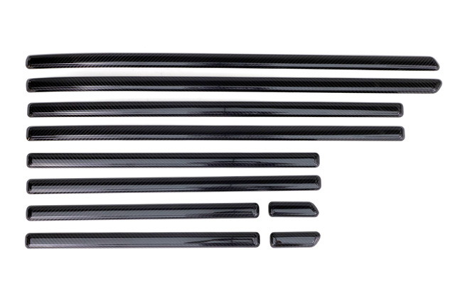 คิ้วข้างประตู ทรงนูน ผิวด้าน/ผิวเงา Dry Carbon W464 G-Class