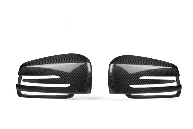 ครอบกระจกมองข้าง แปลงเป็นทรง G63 Dry Carbon W463 G-Class ทรง G63