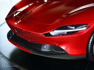 碳纤维前唇款式 OEM Ferrari Roma AUBU