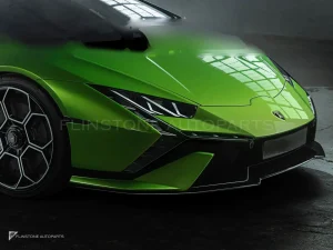 กันชนหน้าคาร์บอนไฟเบอร์ ทรง Tecnica Lamborghini Huracan 610 AUBU