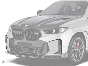 ครีบหน้าคาร์บอนไฟเบอร์ BMW X6 PAKTECHZ