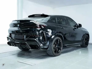 ดิฟฟิวเซอร์หลังพร้อมสปลิตเตอร์ข้างท้ายคาร์บอนไฟเบอร์ BMW X6 PAKTECHZ