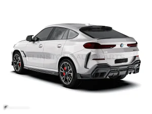 ครีบท้ายคาร์บอนไฟเบอร์ BMW X6 PAKTECHZ