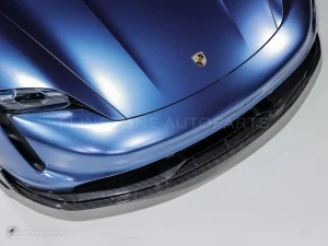 Carbon Fibre Front Lip Porsche Taycan PAKTECHZ(PT0048-1)