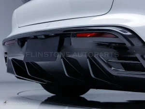 Carbon Fibre Rear Diffuser Porsche Taycan PAKTECHZ(PT0048-3)