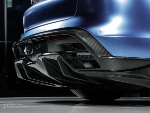 Carbon Fibre Rear Diffuser Porsche Taycan PAKTECHZ(PT0048-3)