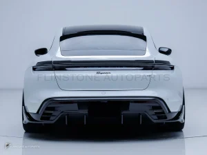Carbon Fibre Rear Spoiler Porsche Taycan PAKTECHZ(PT0048-4)