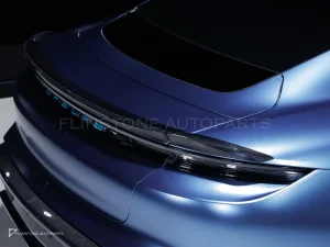 Carbon Fibre Rear Spoiler Porsche Taycan PAKTECHZ(PT0048-4)