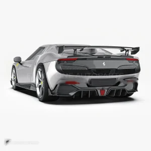 Carbon Fibre Rear Diffuser Ferrari 296 PAKTECHZ