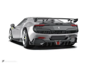 Carbon Fibre Rear Spoiler Ferrari 296 PAKTECHZ