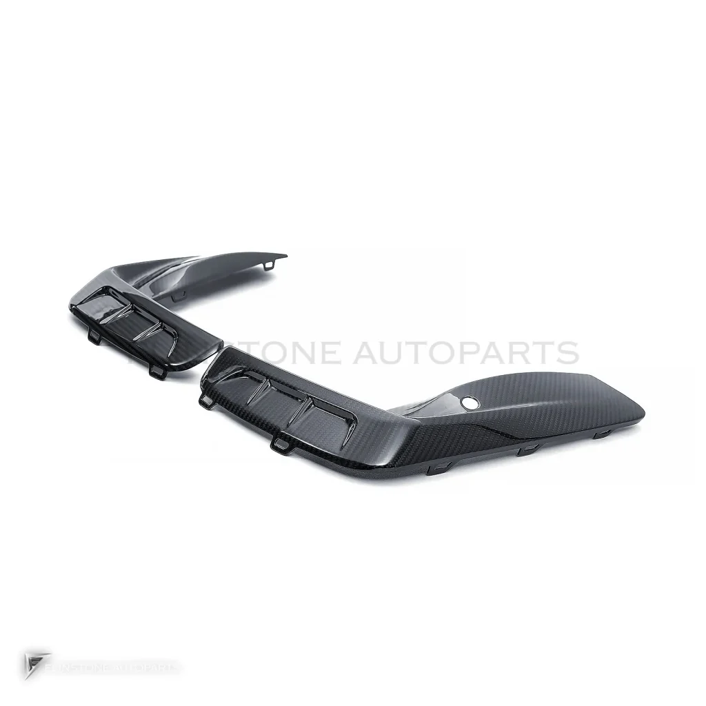 ครีบหน้าคาร์บอนไฟเบอร์ BMW M8 F91 F92 F93 PAKTECHZ