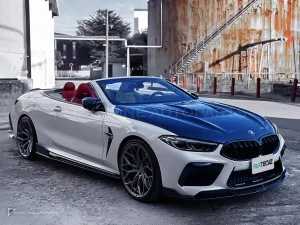 carbon fibre front centre vent trim BMW M8 F91 F92 F93 PAKTECHZ