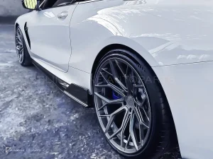 สเกิร์ตข้างคาร์บอนไฟเบอร์ BMW M8 F91 F92 PAKTECHZ
