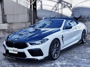 สเกิร์ตข้างคาร์บอนไฟเบอร์ BMW M8 F91 F92 PAKTECHZ