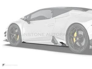 สเกิร์ตข้างคาร์บอนไฟเบอร์ Lamborghini Huracan EVO PAKTECHZ (WS0017-6)