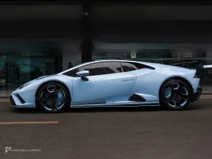 สเกิร์ตข้างคาร์บอนไฟเบอร์ Lamborghini Huracan EVO PAKTECHZ (WS0017-6)