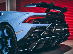 Carbon Fibre Rear Diffuser Lamborghini Huracan EVO PAKTECHZ(WS0017-8)