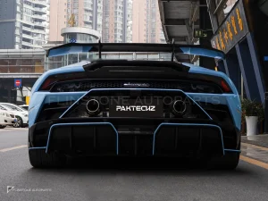 Carbon Fibre Rear Diffuser Lamborghini Huracan EVO PAKTECHZ(WS0017-8)