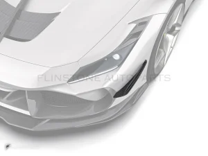 ครีบหน้าคาร์บอนไฟเบอร์ Ferrari F8 PAKTECHZ