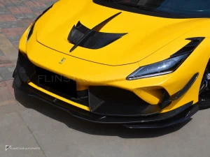 ครีบหน้าคาร์บอนไฟเบอร์ Ferrari F8 PAKTECHZ