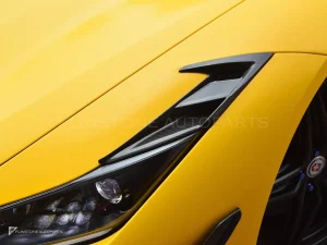 คิ้วช่องระบายอากาศหน้าคาร์บอนไฟเบอร์ Ferrari F8 PAKTECHZ