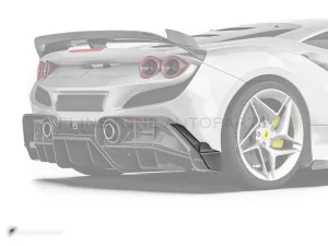 碳纤维后侧分流器 Ferrari F8 PAKTECHZ
