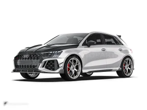 ฝากระโปรงหน้าคาร์บอนไฟเบอร์ Audi RS3 8Y PAKTECHZ (PT0037-4)