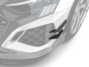 ครีบหน้าคาร์บอนไฟเบอร์ Audi RS3 8Y PAKTECHZ