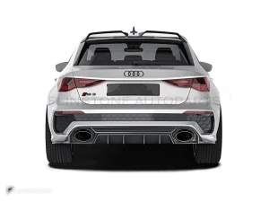 ดิฟฟิวเซอร์หลังคาร์บอนไฟเบอร์ Audi RS3 8Y PAKTECHZ (PT0037-7)