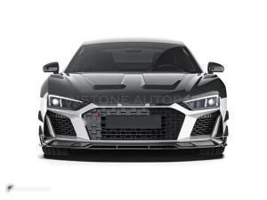 ลิ้นหน้าสปลิตเตอร์คาร์บอนไฟเบอร์ Audi R8 Gen 2 Facelift PAKTECHZ