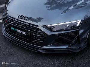 ลิ้นหน้าสปลิตเตอร์คาร์บอนไฟเบอร์ Audi R8 Gen 2 Facelift PAKTECHZ