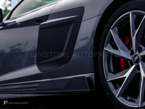 carbon fibre side fins Audi R8 Gen 2 PAKTECHZ