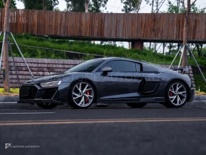 carbon fibre side fins Audi R8 Gen 2 PAKTECHZ