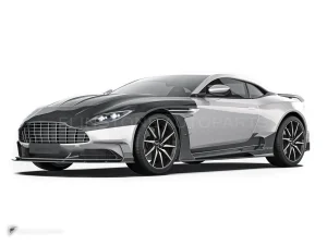 ลิ้นหน้าสปลิตเตอร์ตัวบนคาร์บอนไฟเบอร์ Aston Martin DB11 PAKTECHZ