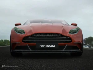 ลิ้นหน้าสปลิตเตอร์ตัวบนคาร์บอนไฟเบอร์ Aston Martin DB11 PAKTECHZ