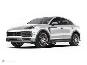 คิ้วแก้มข้างคาร์บอนไฟเบอร์ Porsche Cayenne WARHEAD SPEED