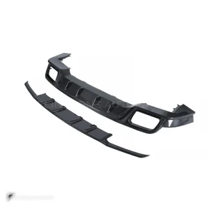 Carbon Fibre Rear Diffuser Porsche Cayenne PAKTECHZ(PT0031-7)