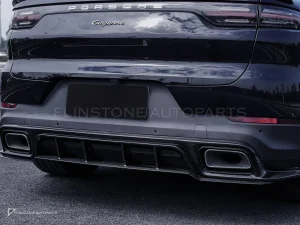 Carbon Fibre Rear Diffuser Porsche Cayenne PAKTECHZ(PT0031-7)