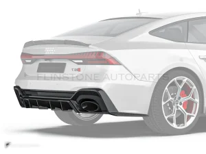 ดิฟฟิวเซอร์หลังคาร์บอนไฟเบอร์ Audi RS6 RS7 C8 PAKTECHZ