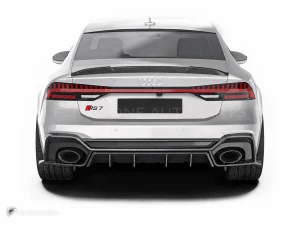 ดิฟฟิวเซอร์หลังคาร์บอนไฟเบอร์ Audi RS6 RS7 C8 PAKTECHZ