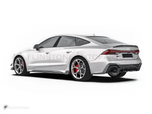 ดิฟฟิวเซอร์หลังคาร์บอนไฟเบอร์ Audi RS6 RS7 C8 PAKTECHZ